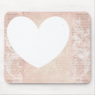 Tapis De Souris Photo Insert_Sheet_pink.png de coeur de musique de