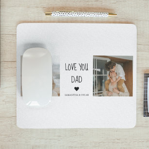 Tapis De Souris Photo & Love You Dad Cadeau