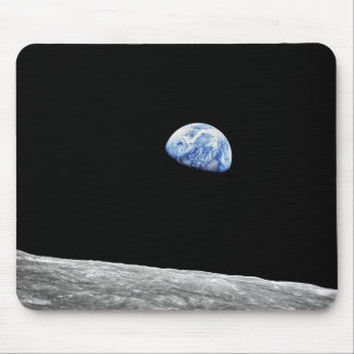 Tapis De Souris Photo Orbite lunaire Apollo 8 de la NASA