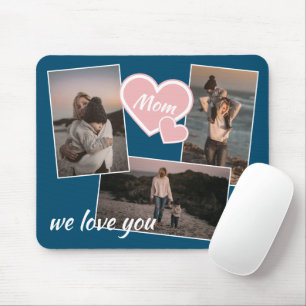 Tapis de souris photo personnalisé pour maman