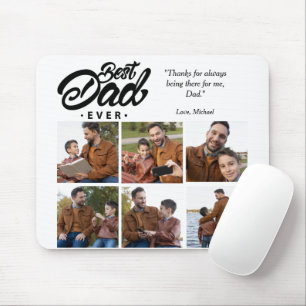 Tapis De Souris Photo personnalisée de meilleur père
