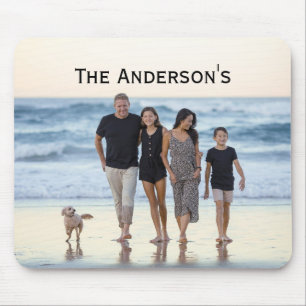 Tapis De Souris Photo Personnaliser Monogramme Personnaliser l'ima