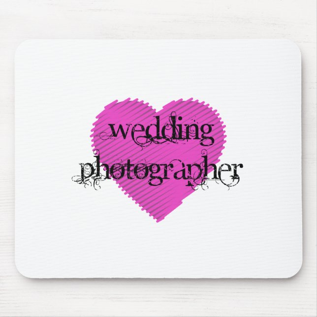 Tapis De Souris Photographe mariage (Devant)