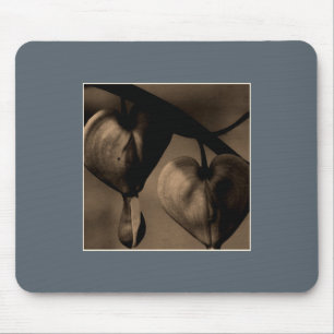 Tapis De Souris Photographie d'art de Portrait Floral de Coeur Sai