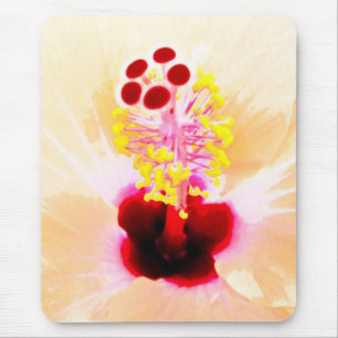Tapis De Souris Photographie de fleur d'Hibiscus