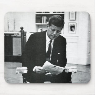 Tapis De Souris Photographie de John F. Kennedy 2