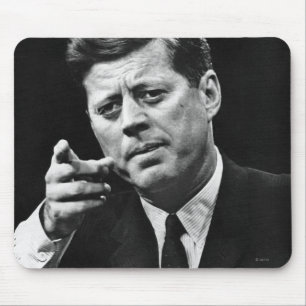 Tapis De Souris Photographie de John F. Kennedy 3