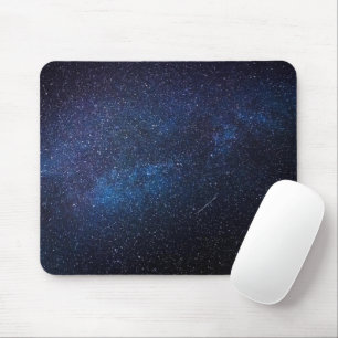 Tapis De Souris Photographie de la galaxie de la nuit ciel lactée