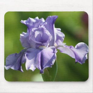 Tapis De Souris Photographie d'iris "de bleus de printemps"