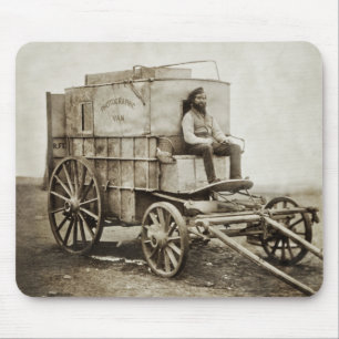 Tapis De Souris Photographie Wagon de Roger Fenton Photo Réalisme