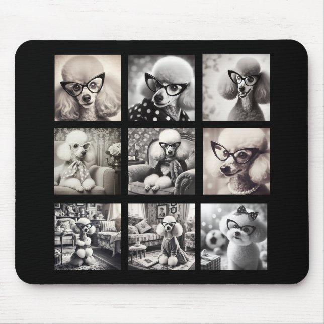 Tapis De Souris Photos de collage amusants 9 (Devant)