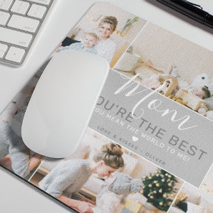 Tapis De Souris Photos personnalisées Maman Vous êtes le meilleur