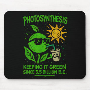 Tapis De Souris Photosynthèse drôle - Keeng It Green Écologie Biol