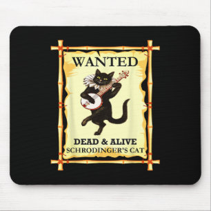 Tapis De Souris Physique Chat de Schrodinger Physicien quantique