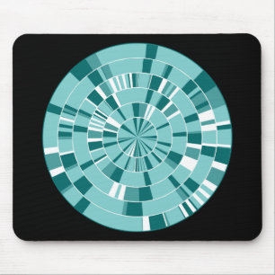 Tapis De Souris Pi Abstrait 05 - Sur Noir