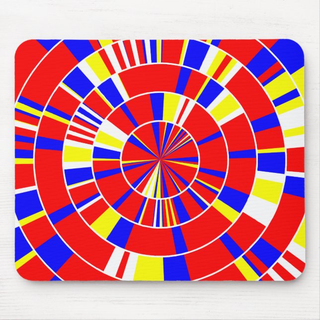 Tapis De Souris Pi Abstrait II 01 (Devant)