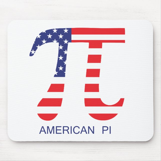 Tapis De Souris Pi américain (Devant)