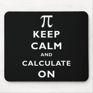 Tapis De Souris Pi Conserver Le Calme Et Calculer Sur Pi Jour 314 