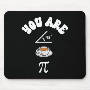 Tapis De Souris Pi Day Funky Math Enseignant Tea Acute Pie Funny P