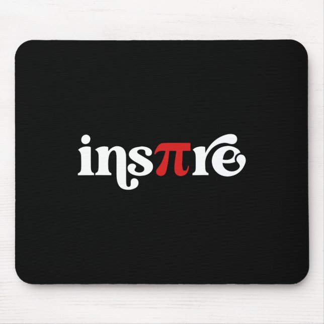Tapis De Souris Pi Day Inspire 3.14 Symbole Math Enseignant Scienc (Devant)