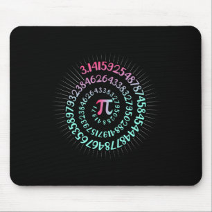 Tapis De Souris Pi Jour Math Geek Nerd 3.1415 Numéro Irrationnel P