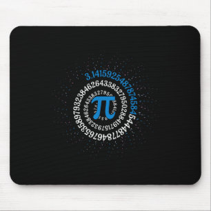 Tapis De Souris Pi Jour Math Geek Nerd 3.1415 Numéro Irrationnel P