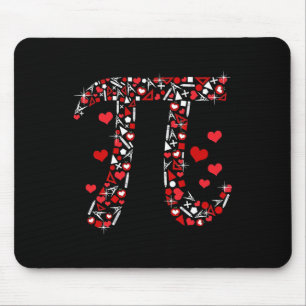 Tapis De Souris Pi Math Valentine Chemise Math Enseignant Valentin