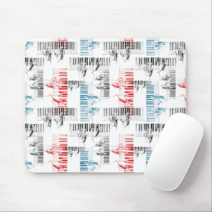 Tapis De Souris Pianiste mains motif