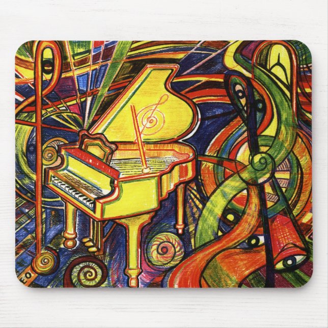Tapis De Souris Piano à queue (Devant)