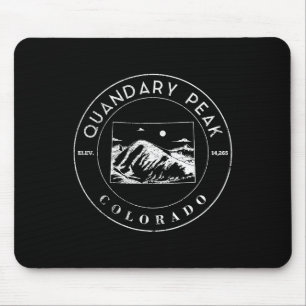 Tapis De Souris Pic de Quandary sommet montagneux de l'État du Col
