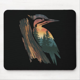 Tapis De Souris Pic vert chasse randonnée camping en plein air for