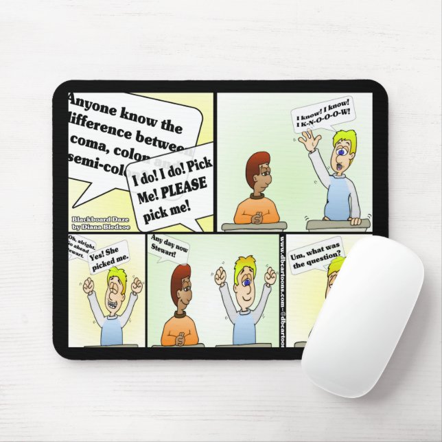 Tapis De Souris Pick Me Black Mouse Pad (Avec souris)