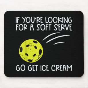 Tapis De Souris Pickleball Soft Sert Obtenir Crème Glace Pickle Ba