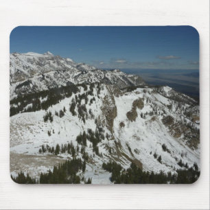 Tapis De Souris Pics neigeux des monts Grand Teton I Photographie