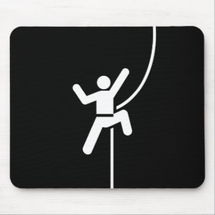 Tapis De Souris Pictogramme Mousepad d'escalade de roche