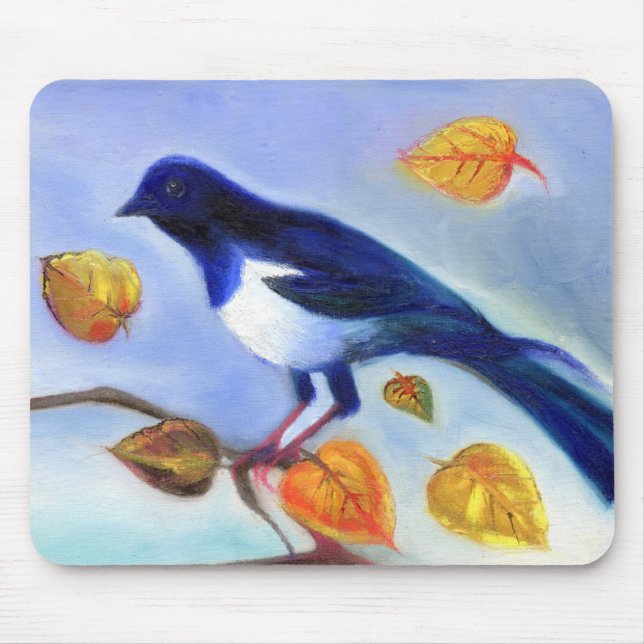Tapis De Souris Pie 2012 d'automne (Devant)