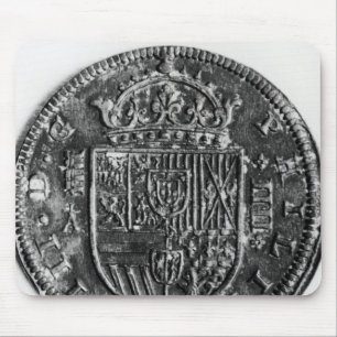 Tapis De Souris Pièce en argent