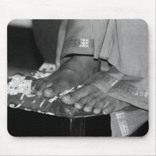 Tapis De Souris Pieds de Sathya Sai Baba Lotus sur Mousepad
