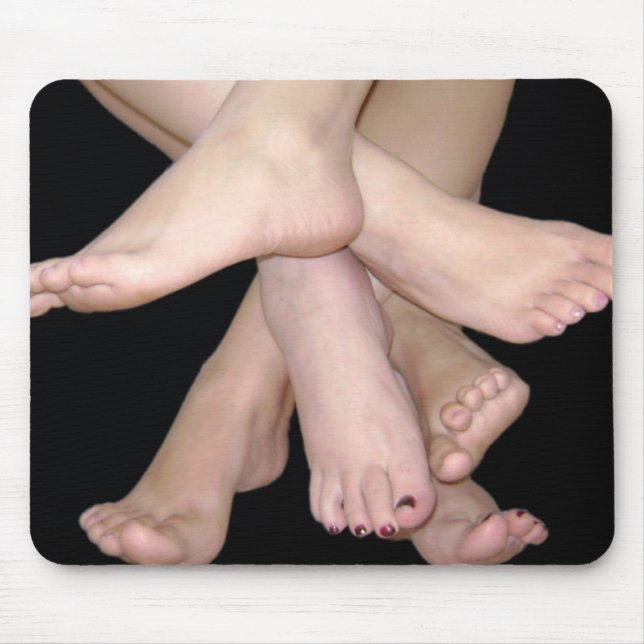 Tapis De Souris Pieds nus (Devant)