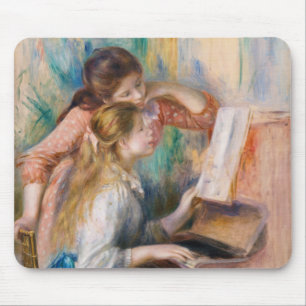 Tapis De Souris Pierre Auguste Renoir - Jeunes filles au piano