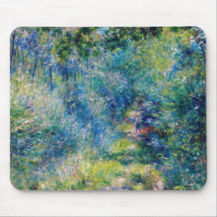 Tapis De Souris Pierre-Auguste Renoir - Sentier dans la forêt