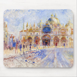 Tapis De Souris Pierre-Auguste Renoir - Venise, Piazza San Marco