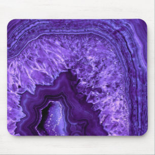 Tapis De Souris Pierre minérale violette Ultra Violette