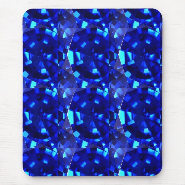Tapis De Souris pierre précieuse bleue (Devant)
