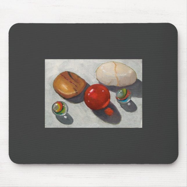 TAPIS DE SOURIS PIERRES ET MARBRES MOUSEPAD DE RIVIÈRE (Devant)