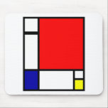 Tapis De Souris Piet Mondrian - art néo-plastique<br><div class="desc">Piet Mondrian - art néo-plastique</div>