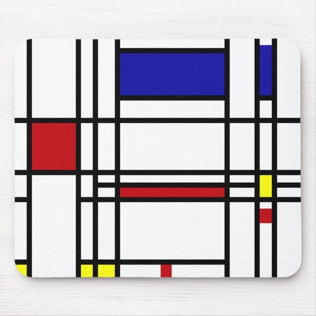 Tapis De Souris piet mondrian , composition (Devant)