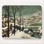 Tapis De Souris Pieter Bruegel l'aîné - chasseurs dans la neige<br><div class="desc">Chasseurs dans la neige (hiver) par Pieter Bruegel l'aîné,  1565. Huile sur le panneau de chêne.</div>