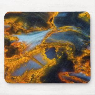 Tapis De Souris Pietersite à lacis orange