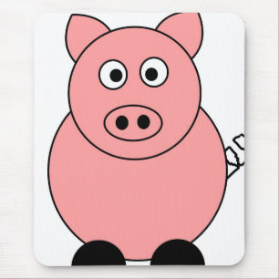 Tapis De Souris Pig Mousepad